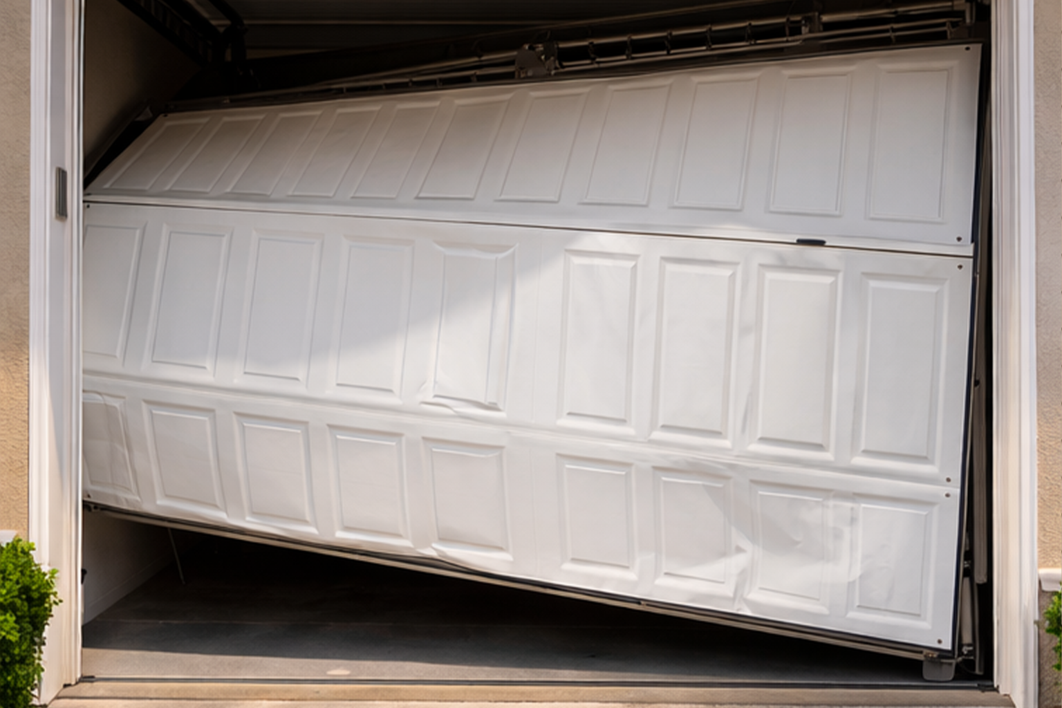 Before Garage Ddoor Repair