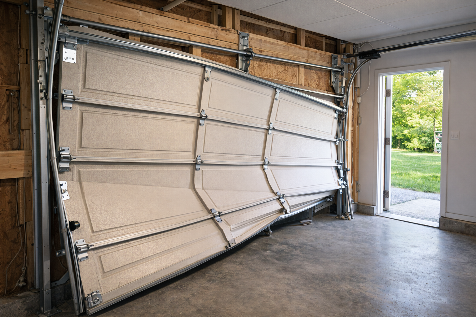 Before Track Repairing Service