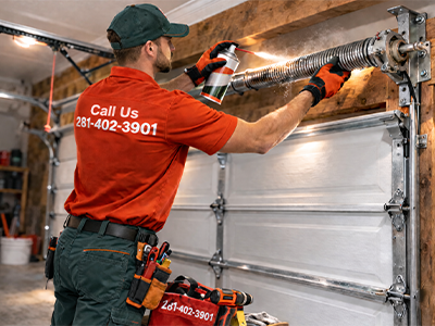 lubricating all moving segments  